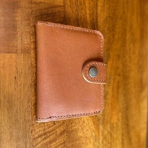 Portland Leather Tan Snap Wallet